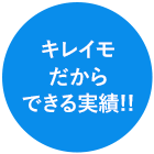 キレイモだからできる実績!!